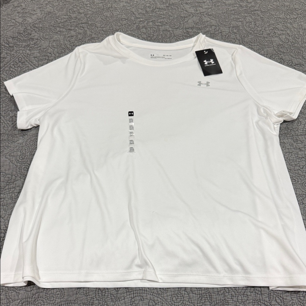 Under Armour Classic White Performance Tee